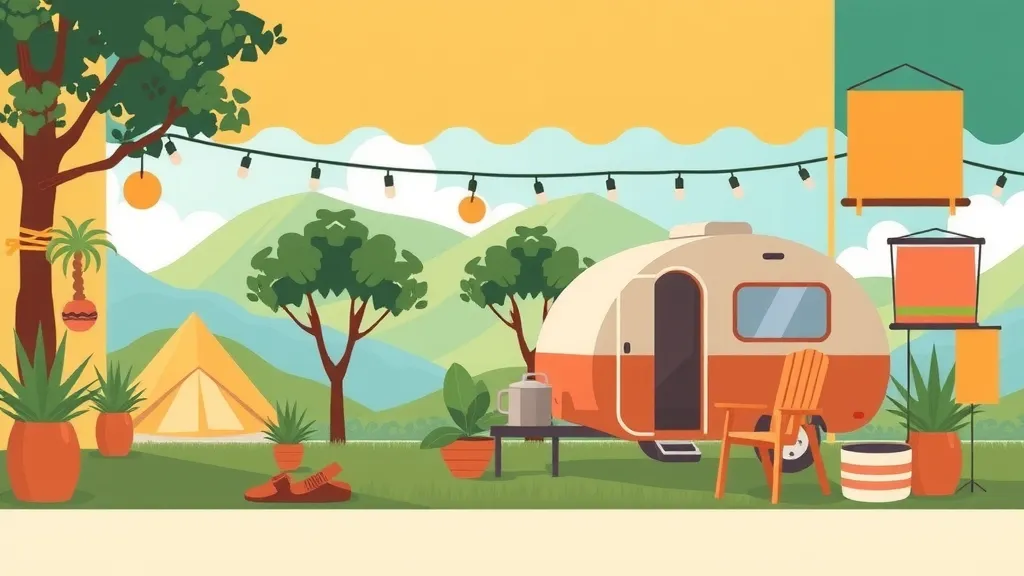 Como montar uma loja de acessórios para camping luxuoso