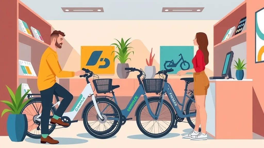 Como vender bicicletas elétricas em mercados competitivos