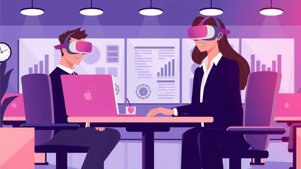 Tendências de uso de realidade virtual para treinamento de equipes empresariais